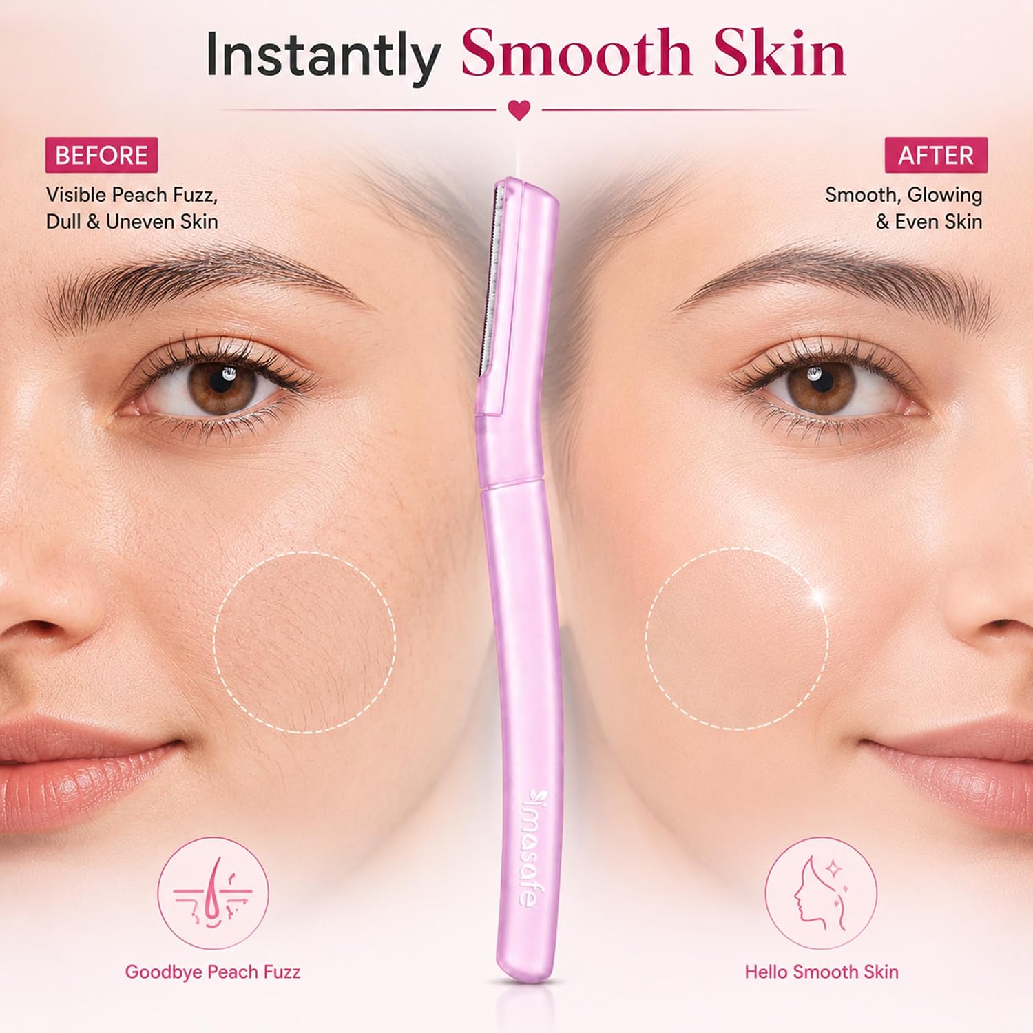 Reusable Dermaplaning Face Razor
