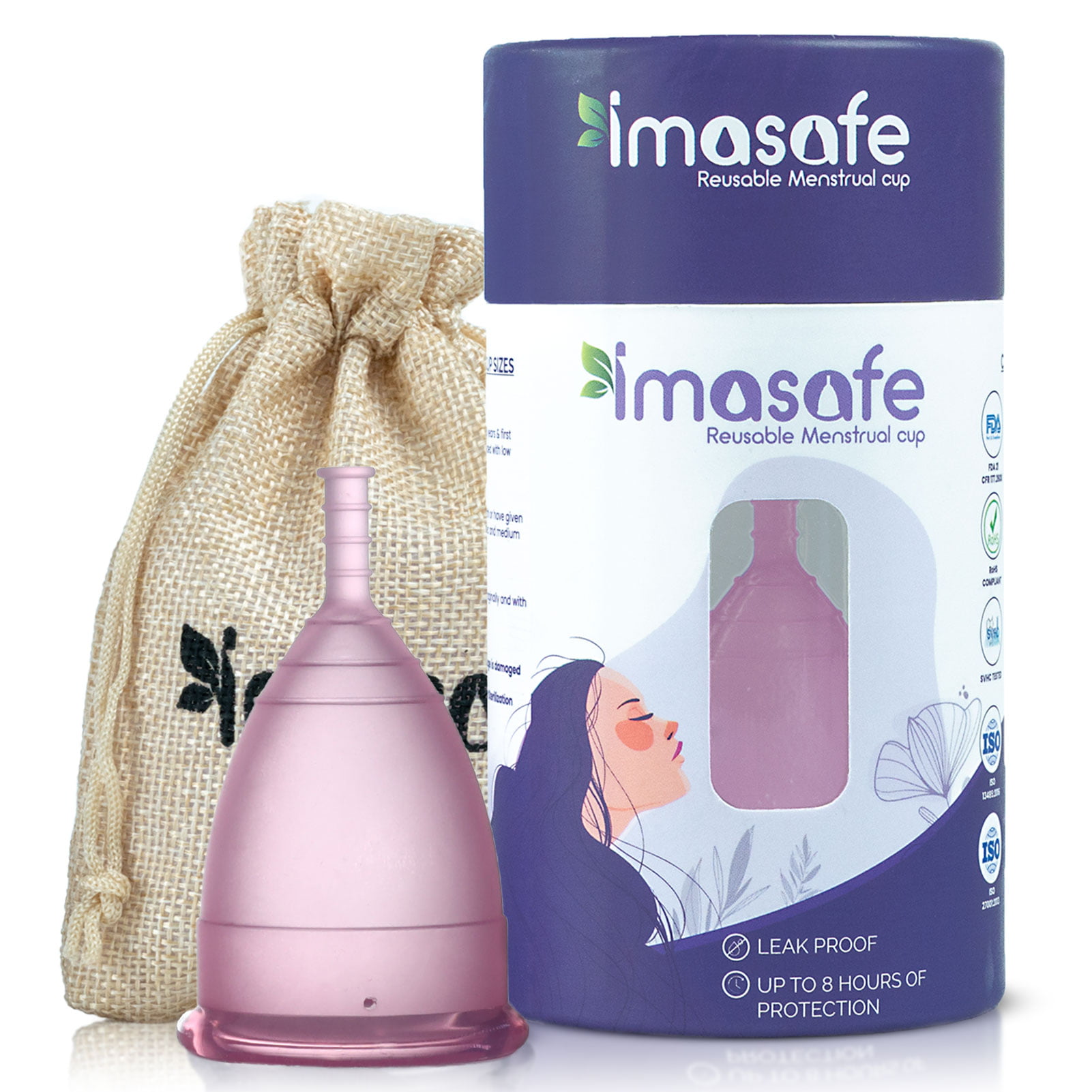 Imasafe™-menstrual-cup-pink