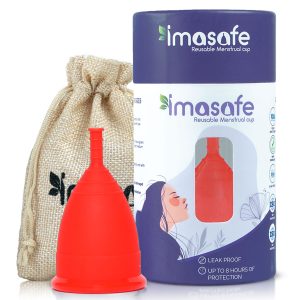 Imasafe-menstrual-cup-red