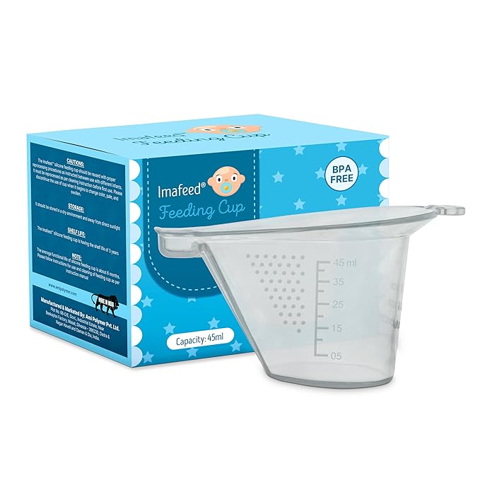 Imafeed Silicone Paladai Baby Feeding Cup