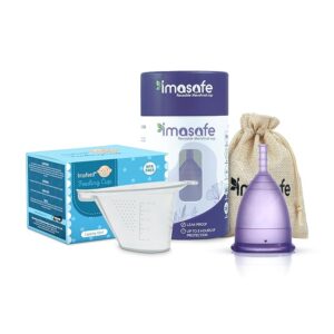 Baby Feeding Cup + Reusable Menstrual Cup Combo