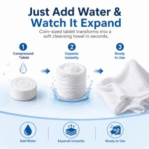 Imasafe Magic Coin Tissue Wipes