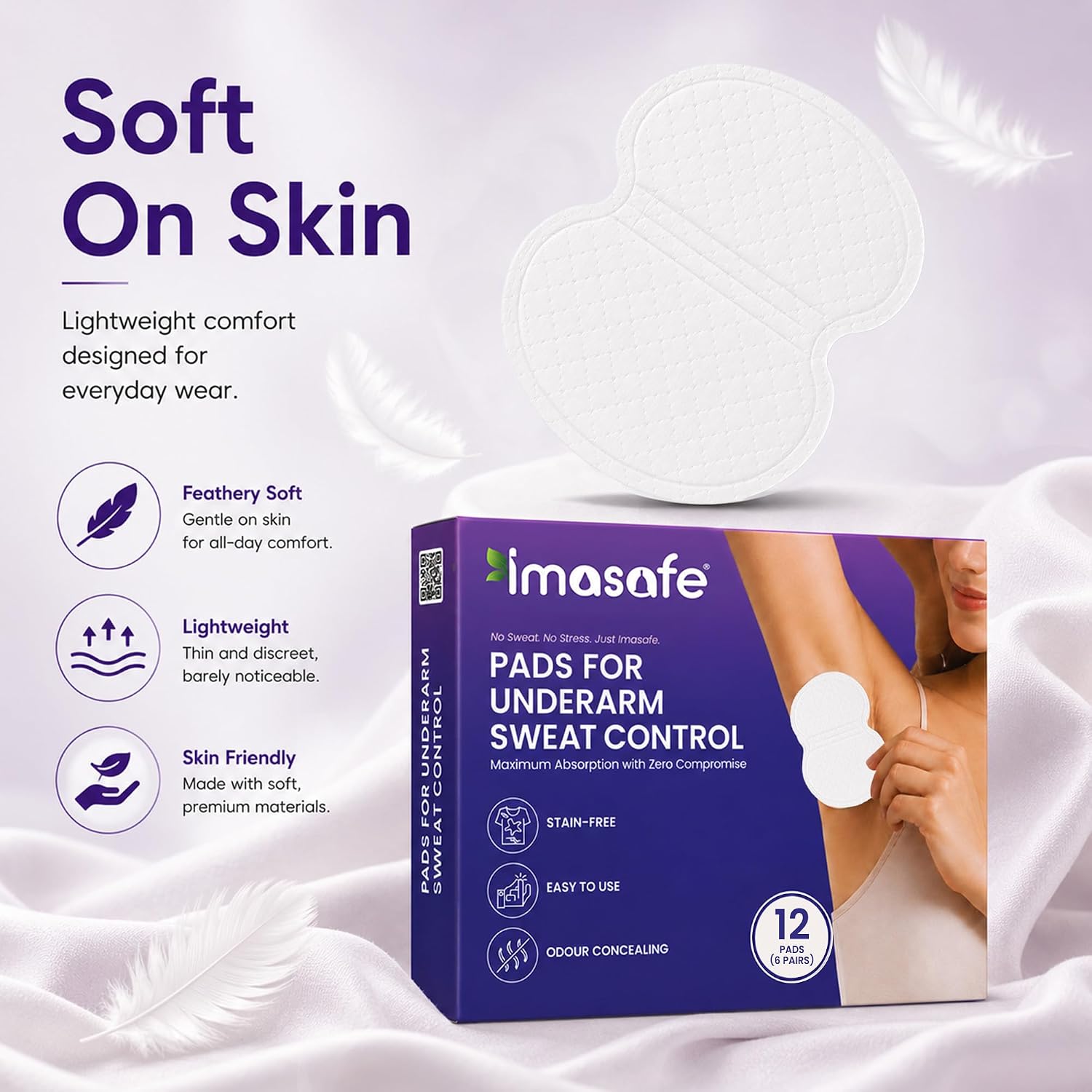 Underarm Sweat Pads - imasafe